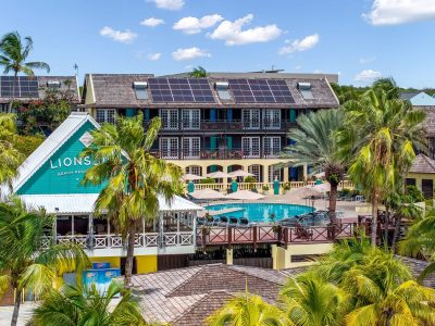 Caraibische Zee-Curacao-Lions Dive-Kamer met zeezicht-uitzicht