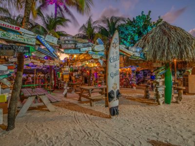 Caraibische Zee-Curacao-Lions Dive-restaurant 2