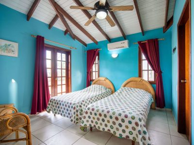 Caraibische zee-Bonaire-Captain Dons-2-slaapkamer bungalow-slaapkamer 2