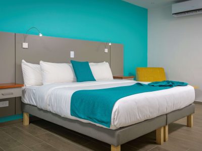 Caraibische zee-Bonaire-Captain Dons-nieuw-slaapkamer