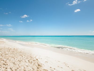 Caraibische zee-Mexico-Playacar-Allegro Playacar-strand