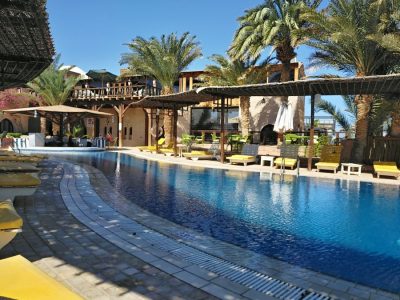 Egypte-Rode Zee-Dahab-Nesima Resort-Zwembad 2