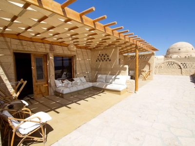 Egypte-Rode Zee-Marsa Alam-Marsa Shagra-Superior Deluxe Chalet-terras