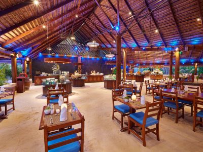 Indische Oceaan-Malediven-Kuredu-Koamas Buffet Restaurant