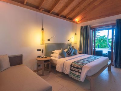 Indische Oceaan-Malediven-Vilamendhoo-Strand Villa